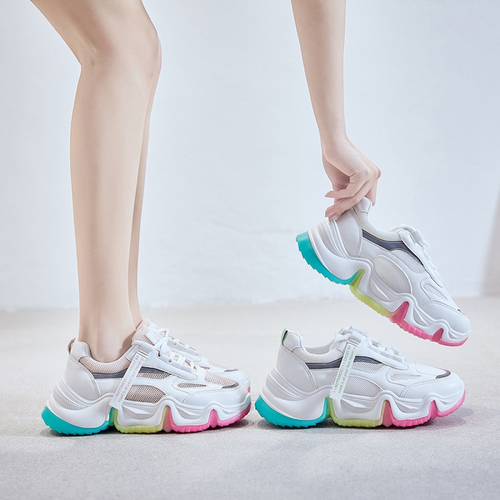 Mesh White Women's Net Shoes Daisy Breathable Sneakers